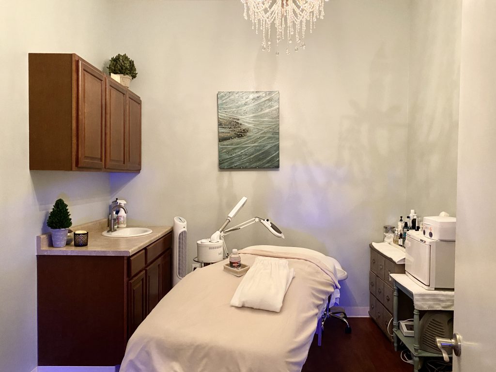 Abbracci Medical Spa Facial Room